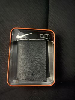 Brand New Nike Black Trifold Wallet