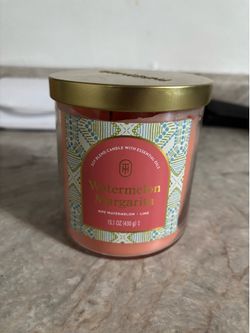 Watermelon margarita candle