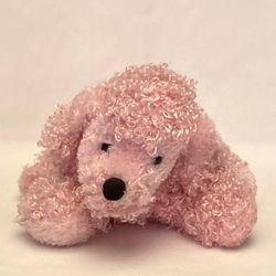 GANZ Webkinz pink poodle plush dog stuffed toy HM107 no codes 2006 pet