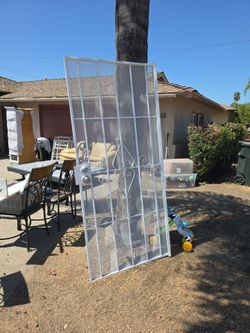 Screen metal door