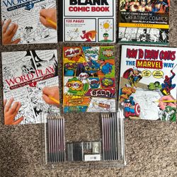 How To Draw Comic Books And Pencil Drawing Set