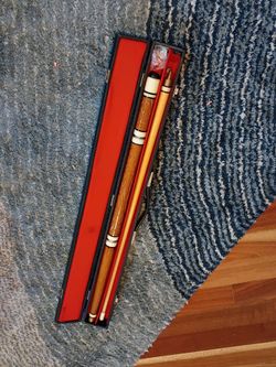 Vintage Wood Carved 20oz Pool Cue
