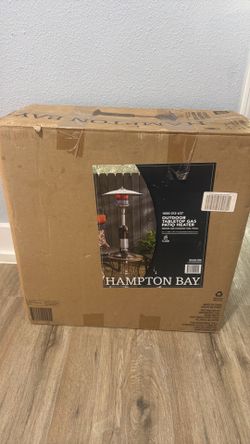 Outdoor tabletop gas patio heater