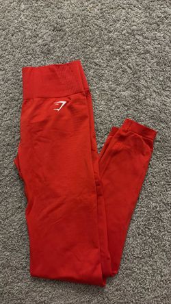 Gym Shark Leggings Red 