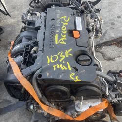 2.4 Liter Engine Accord With Transmission
