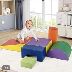 Kids Foam Climbing Blocks Playset