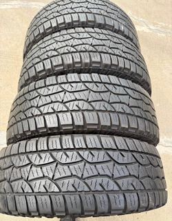 265/70/17 cooper Selling a set of 4 tires in excellent condition 🫡