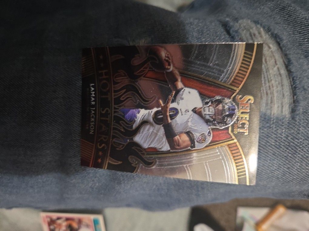 Lamar Jackson No.HS4 Hot Stars Card