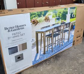 Better Homes & Gardens 5-Piece High Dining Set