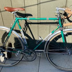 Bottecchia  Special Campione Del Mondo 1966 Vintage Road Bike Frame Size 60cm  With New Tires