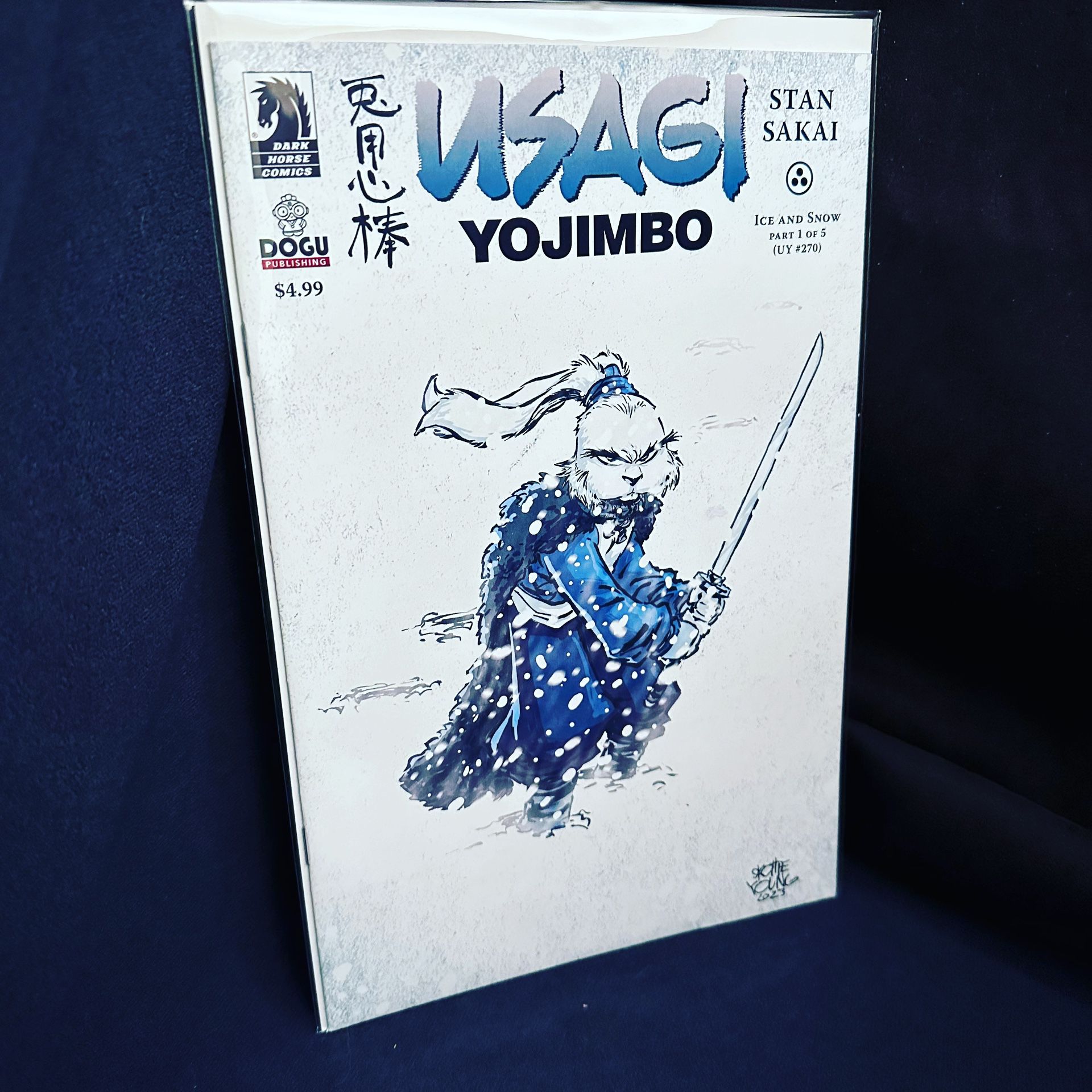 Usagi Yojimbo Issue 1 Ice And Snow Skottie Young Variant 