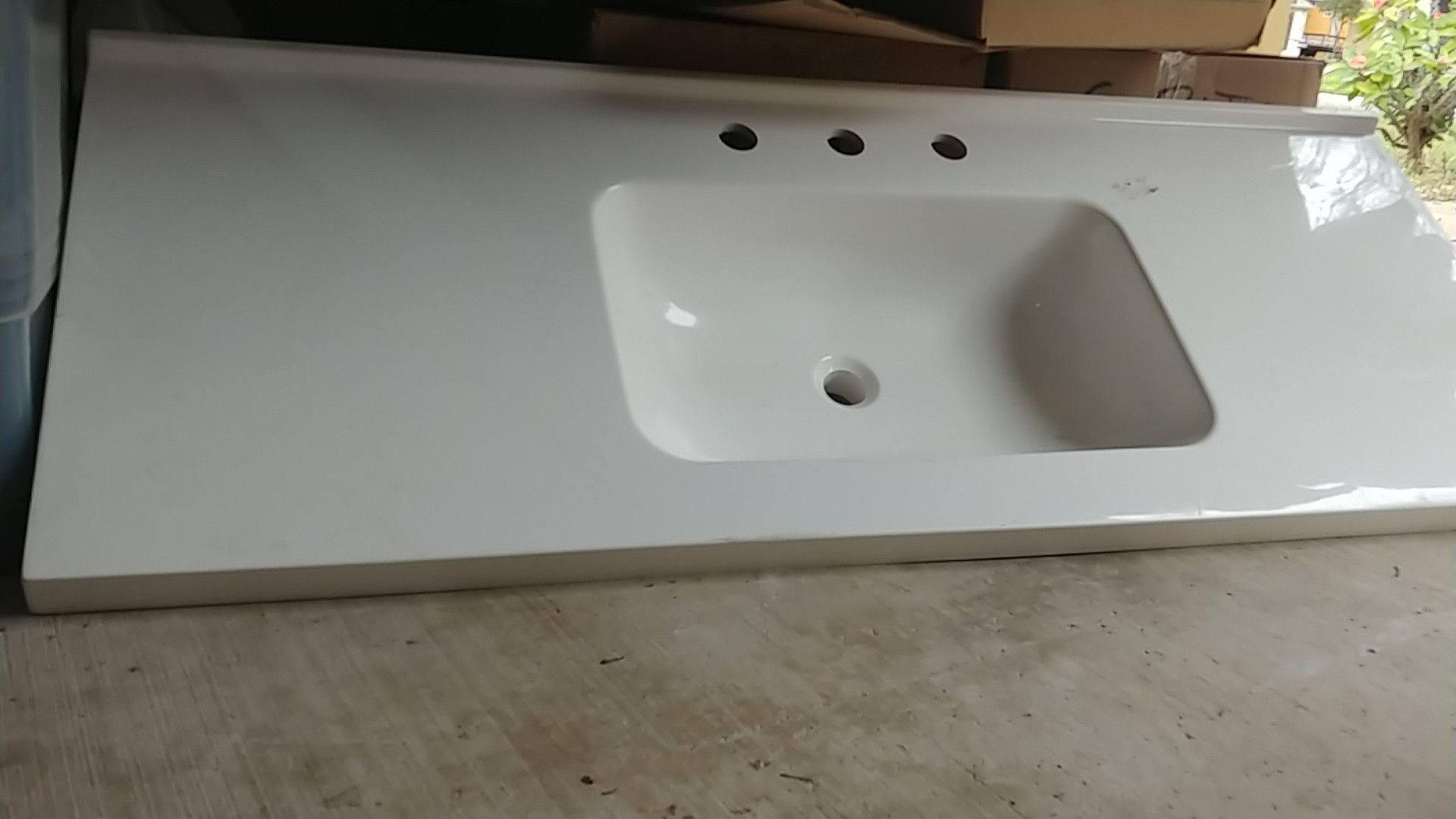 New sink