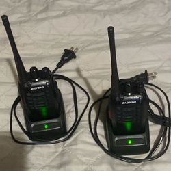walkie-talkies