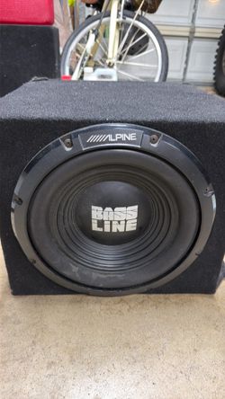 12” alpine base line subwoofer