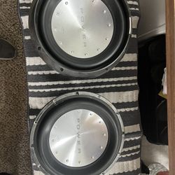 Vintage Old School Subwoofers Jl Audio Punch Rockford Fosgate Alpine Orion