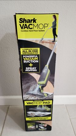 NEW Shark VACMOP Cordless Hard Floor Vacuum and Mop All-in-One