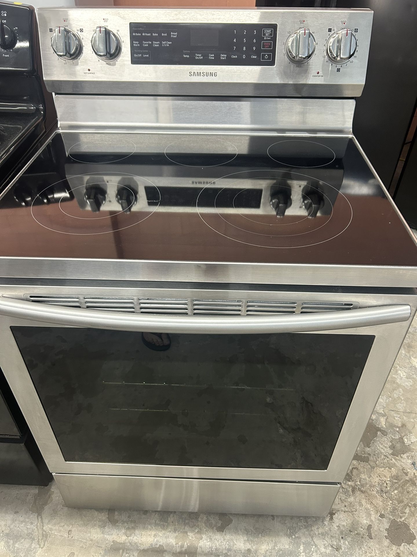 5 Burner Stainless Convection Stove 