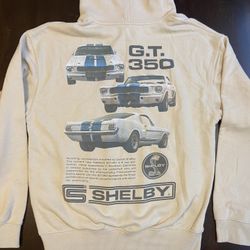 Shelby GT350 Tan Hoodie Sz Medium