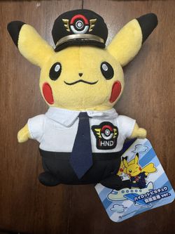 Pokémon Pilot Pikachu Exclusive Tokyo Haneda Airport