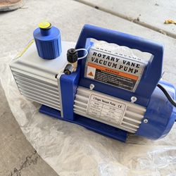 2 Stages Vacuum Pump 9 cfm Rotary Vane Vacuum Pump