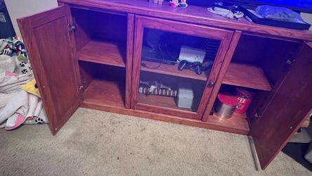 Oak Entertainment Center