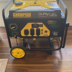 Generator - Champion Dual Fuel