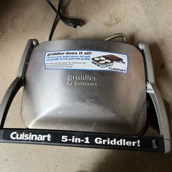 Cuisinart GR-4N 5-in-1 Griddler Silver