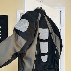 Xelement Motorcycle Jacket Men’s XL Quilted Liner Padding Biker