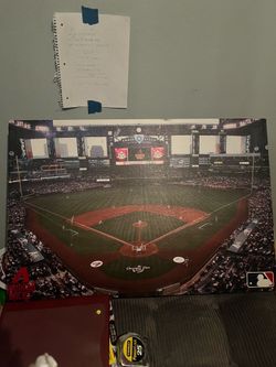 Arizona Diamondbacks Chase Field Opening Day 2008 Panoramic Canvas Print