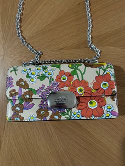 Coach Eliza Crossbody Handbag - Floral Pattern