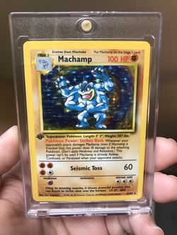 Pokémon Shadowless Machamp