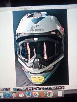 ALPINESTARS SM10 HELMET SIZE SMALL