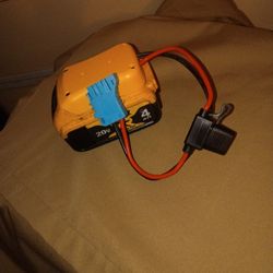 Powerwheels  Converter To DeWalt Battery 