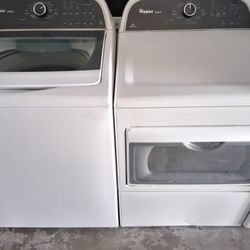 Set Of Whirlpool Top Load Washer Extra Large Capacity Fully Functional 