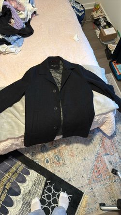 Kenneth Cole Men’s Wool Coat - Medium