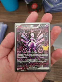 Mewtwo ex sir 30th anniversary