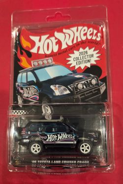 Hot Wheels,  1:64 scale, '05 Toyota Land zcruiser Prado #5, 2026 Collector Edition,  Dollar Tree  Exclusive Mail-In, VHTF