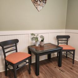 Adorable Accent Table & Chairs Set