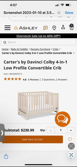 BABY CRIB