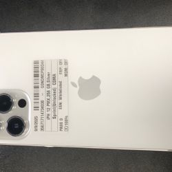 iPhone 12pro Max256Gb Silver Unlock 