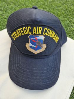 USAF United States Air Force Strategic Air Command SAC Embroidered Baseball Cap Hat