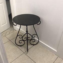 Iron Side Table