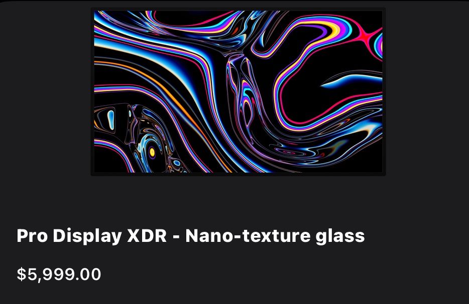 APPLE PRO DISPLAY XDR PRO