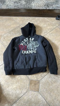 Boys large Fleece Shearing Hooded Jacket