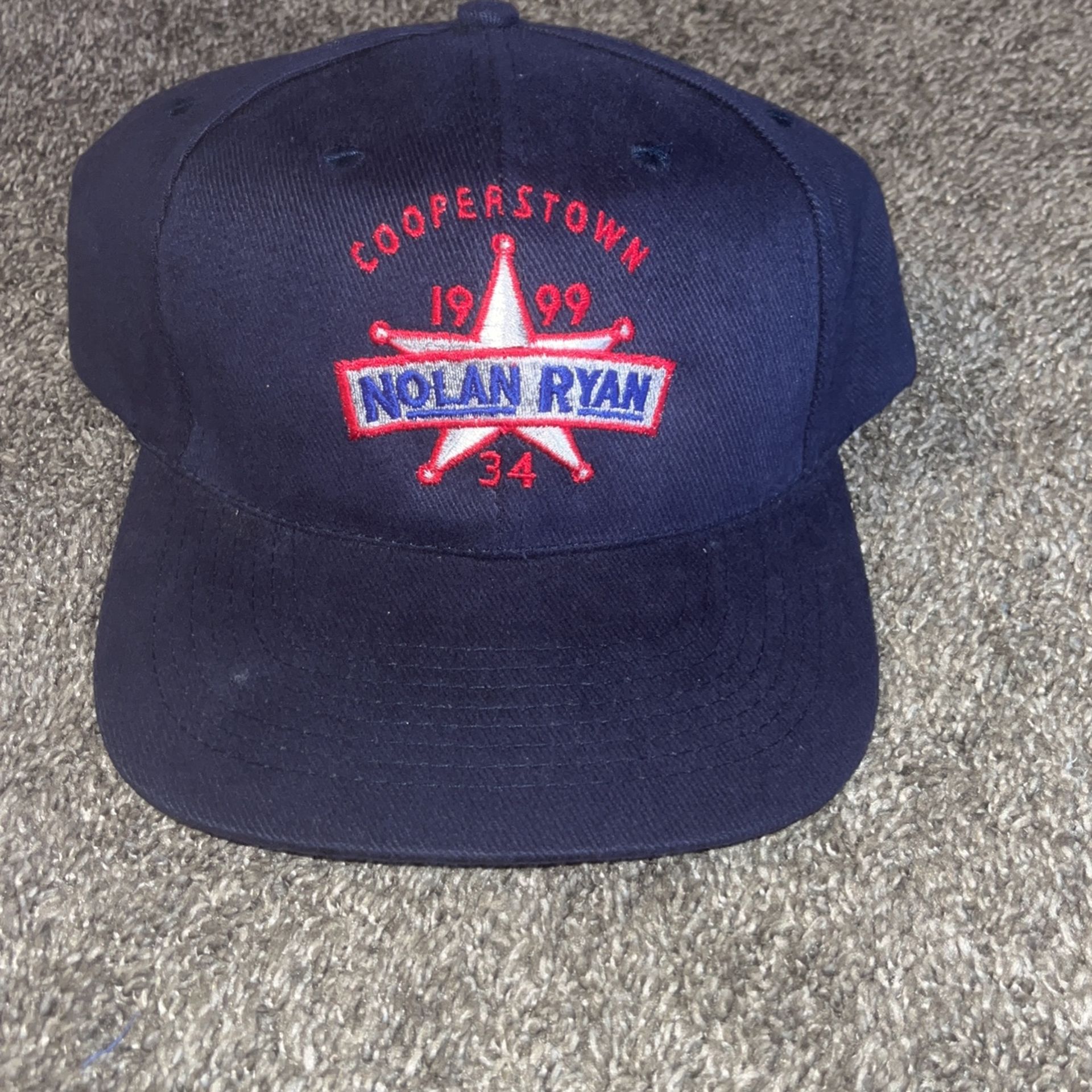 Vintage Cooperstown 1999 Nolan Ryan Hat