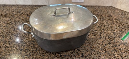 Vintage GHC Magnalite USA Oval Roaster