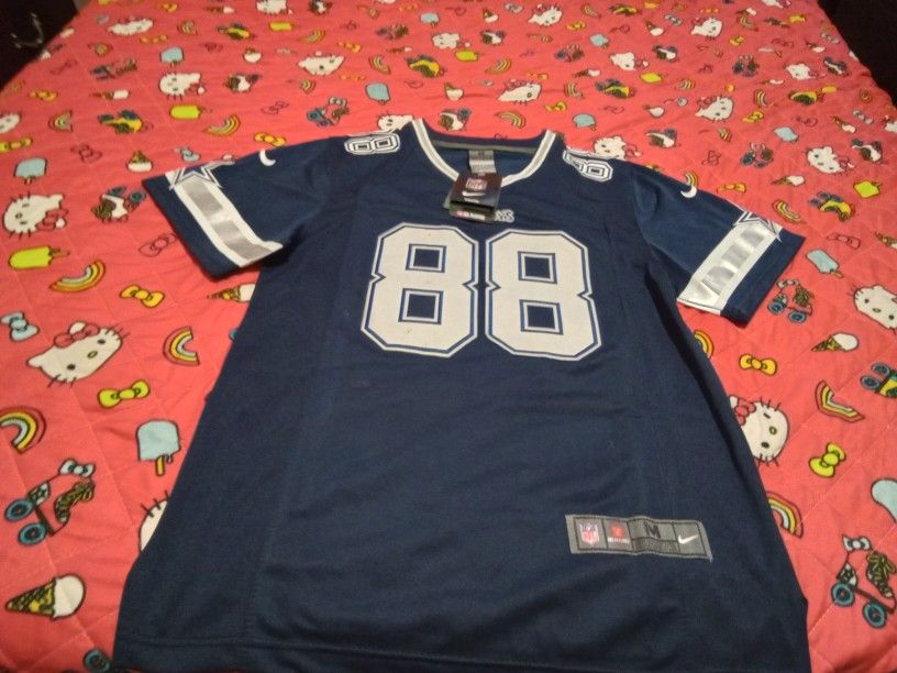 Youth Size Medium Jersey Cowboys 88 Bryant New 