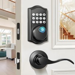 Smart Door Lock DP001 with Fingerprint Keypad