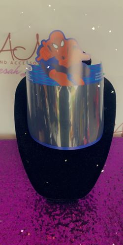 Spider-Man kids face shield