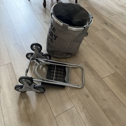 Laundry Basket Trolly